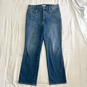 Good American Good Curve Straight Leg Jeans - Size 31